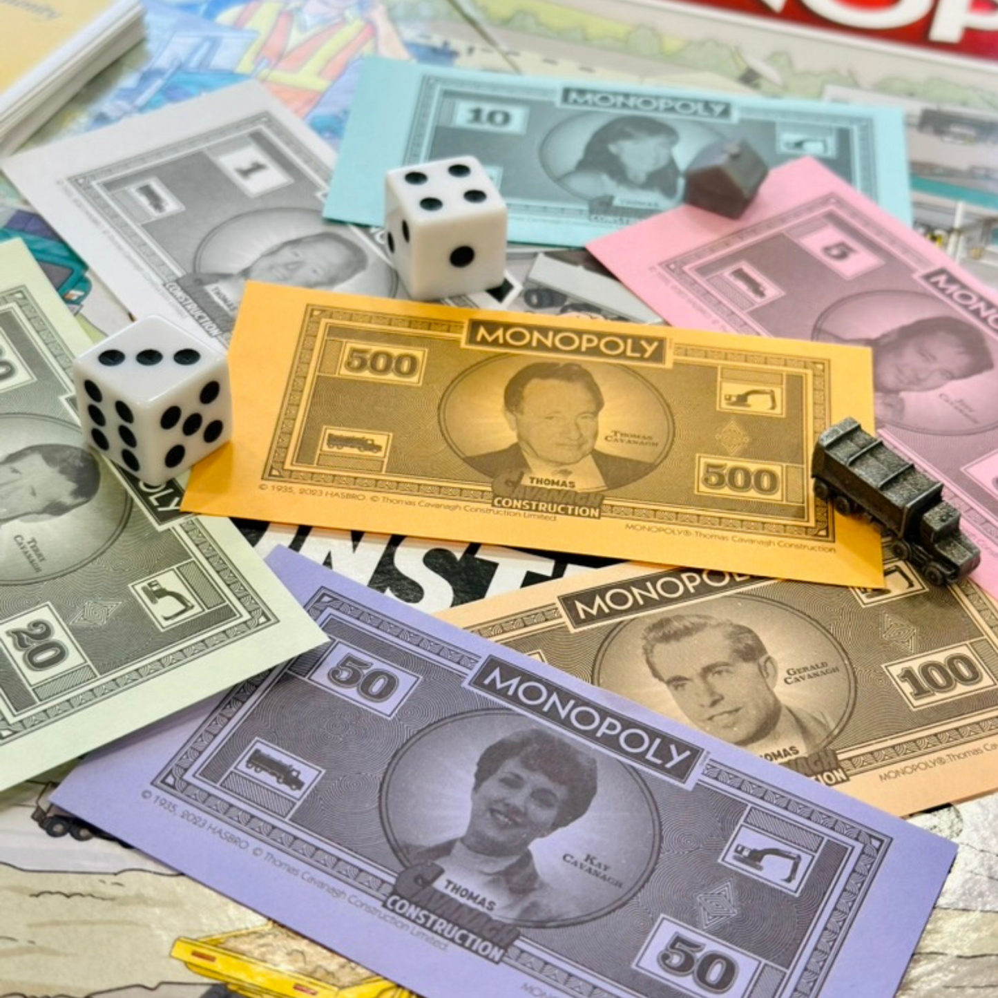 MONOPOLY Thomas Cavanagh Construction Edition