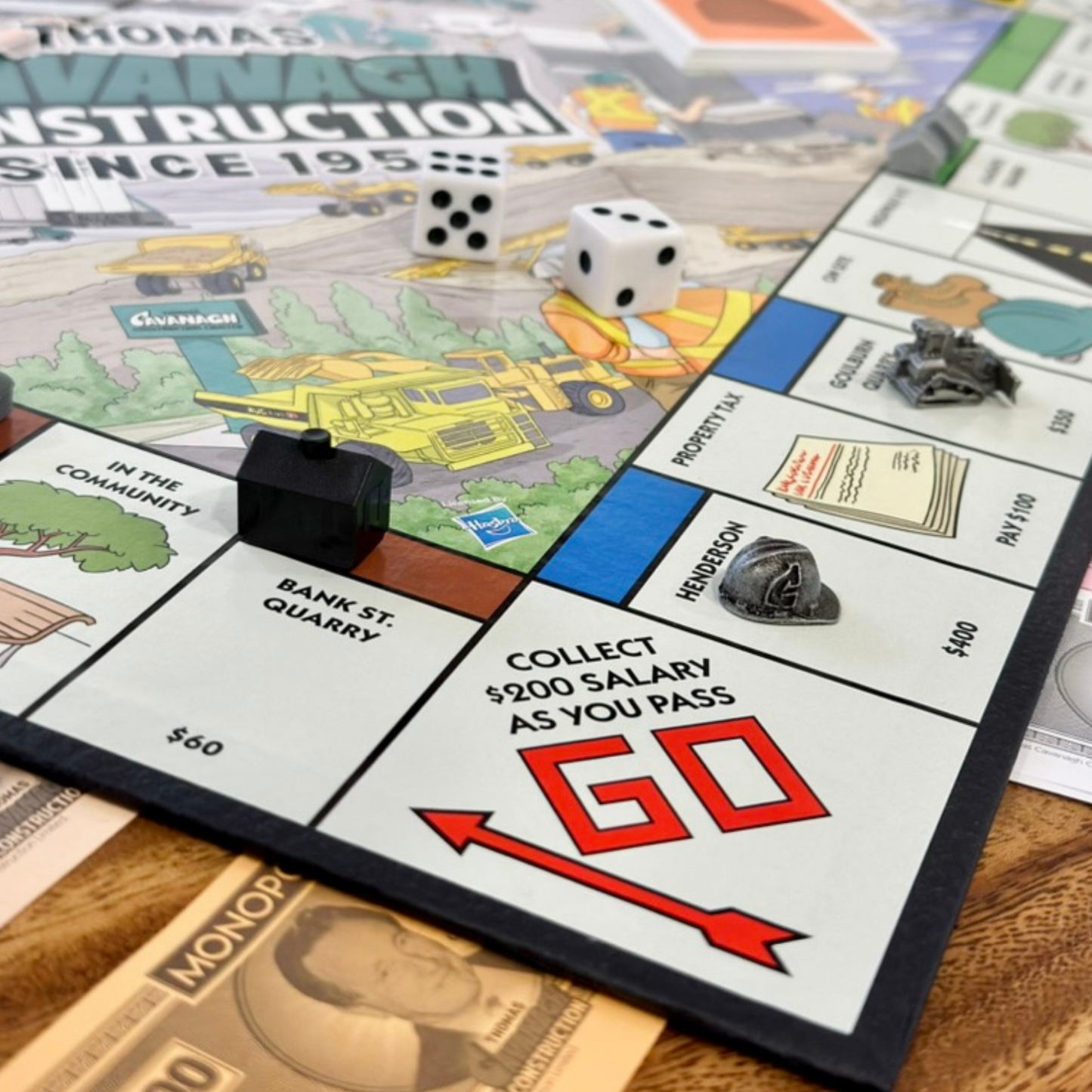 MONOPOLY Thomas Cavanagh Construction Edition