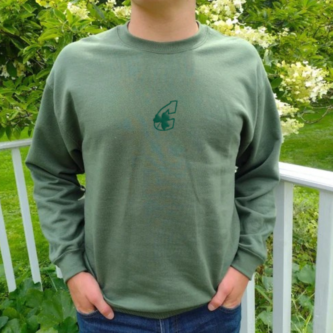 St. Patrick's Day Clover UNISEX Crewneck