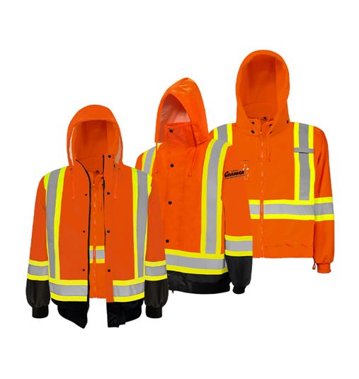 Hi Vis 3 in 1 Winter Jacket