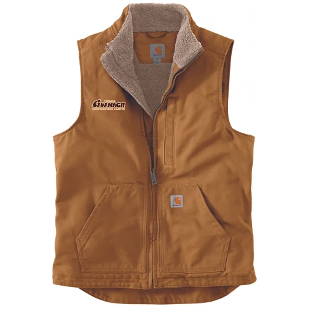 Carhartt Washed Duck Sherpa Lined Vest