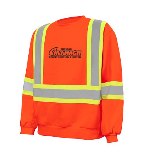 Hi Vis Crewneck Sweater