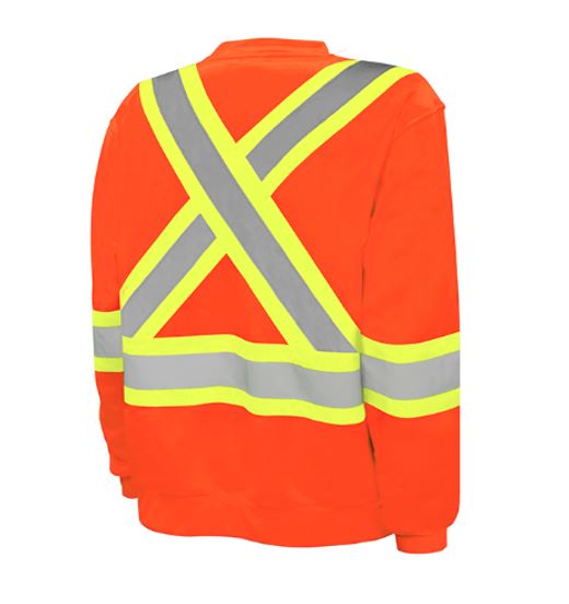 Hi Vis Crewneck Sweater