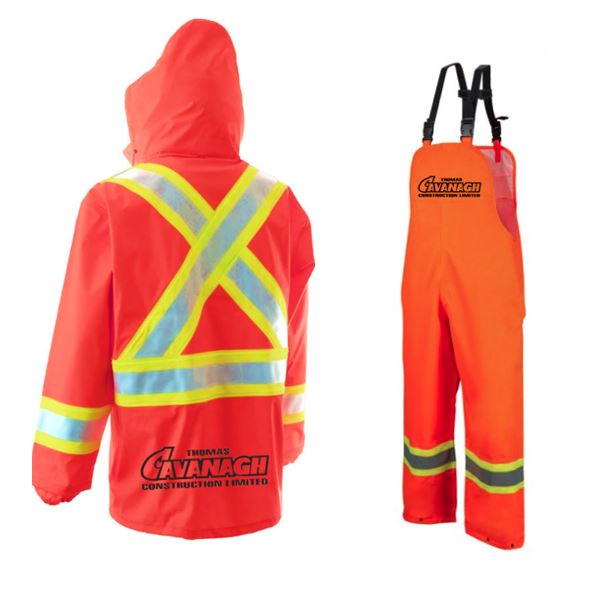 Hi Vis Rain Suit