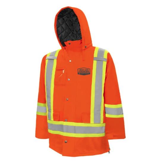 West End Forming Hi Vis Winter Parka