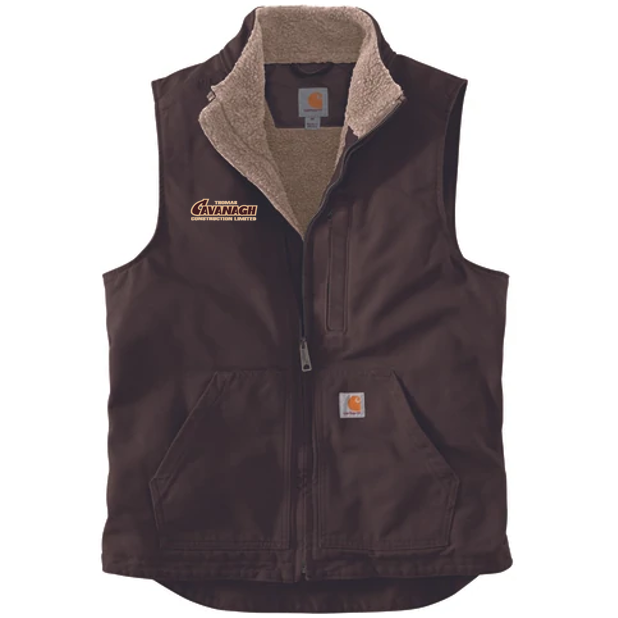 Carhartt Washed Duck Sherpa Lined Vest