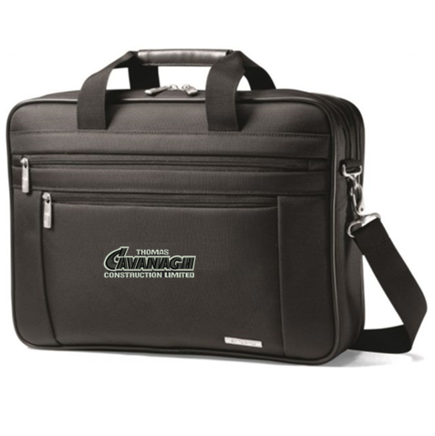Construction top laptop bag